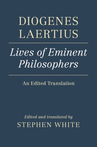 bokomslag Diogenes Laertius: Lives of Eminent Philosophers