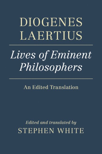 Diogenes Laertius: Lives of Eminent Philosophers 1