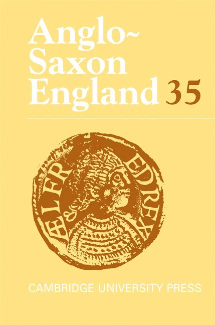 Anglo-Saxon England: Volume 35 1