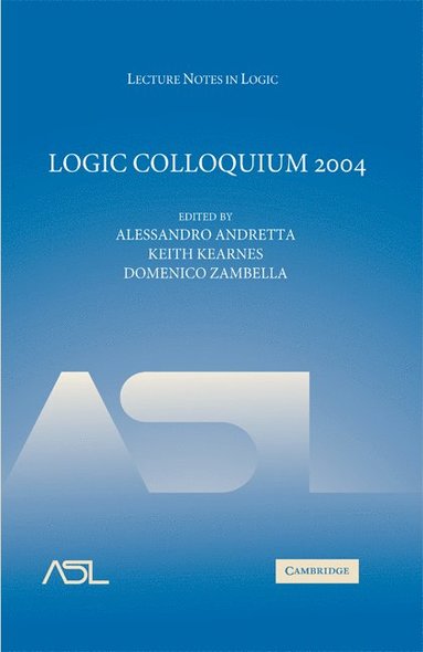 bokomslag Logic Colloquium 2004