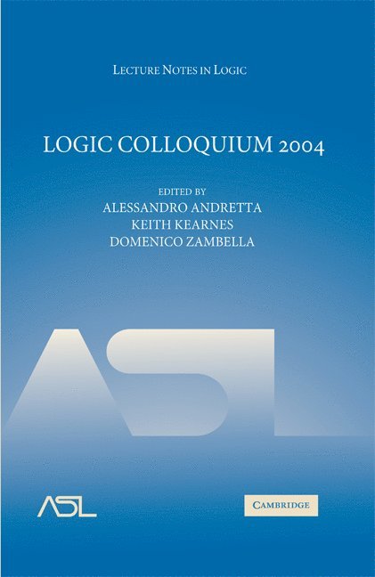 Logic Colloquium 2004 1