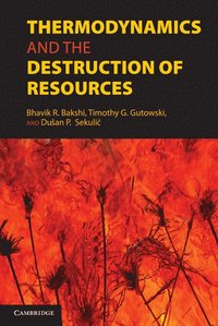bokomslag Thermodynamics and the Destruction of Resources