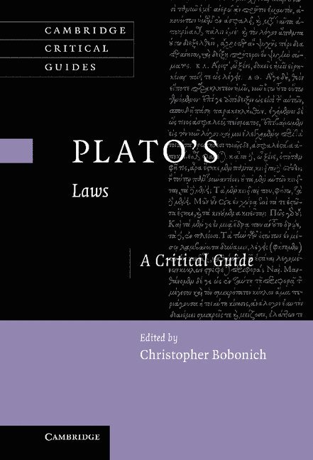 Plato's 'Laws' 1