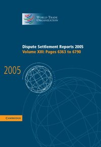 bokomslag Dispute Settlement Reports 2005
