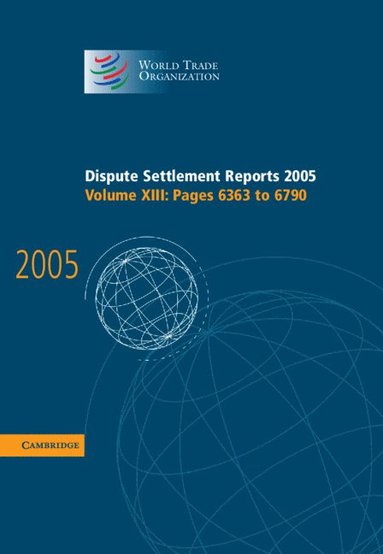 bokomslag Dispute Settlement Reports 2005