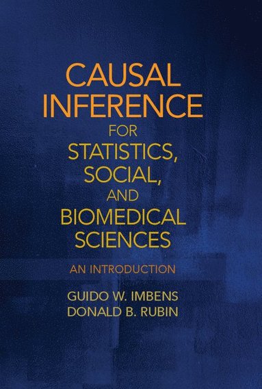 bokomslag Causal Inference for Statistics, Social, and Biomedical Sciences