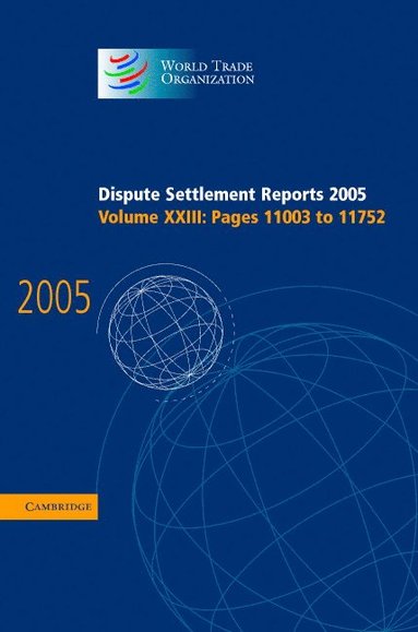 bokomslag Dispute Settlement Reports 2005