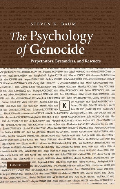 The Psychology of Genocide 1
