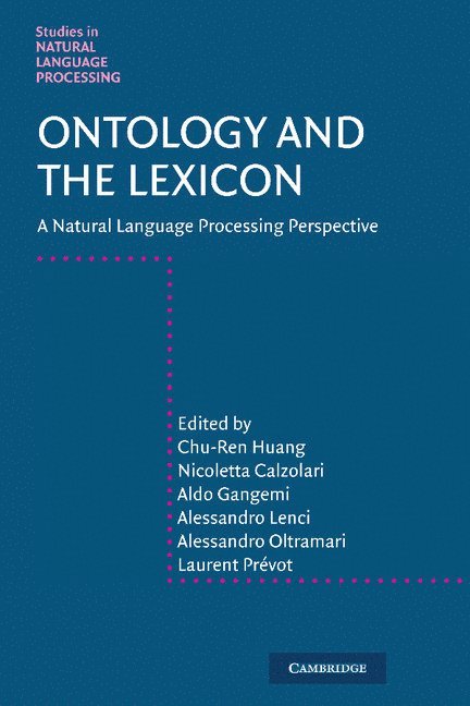 Ontology and the Lexicon 1