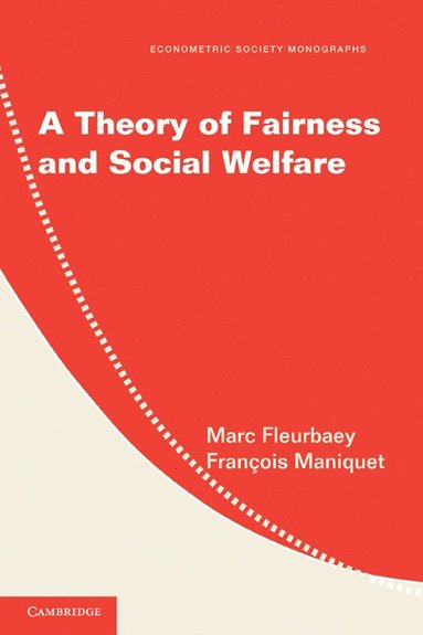bokomslag A Theory of Fairness and Social Welfare
