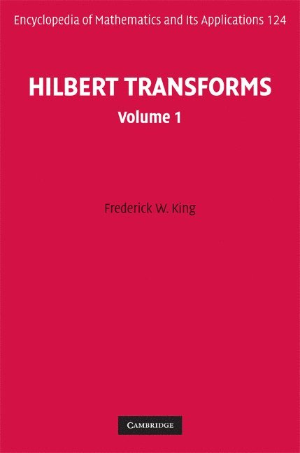 Hilbert Transforms: Volume 1 1