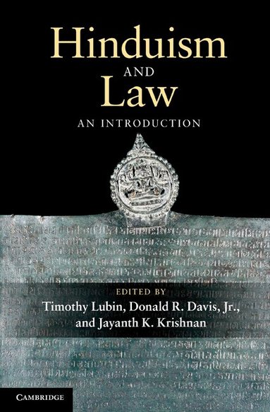 Timothy Lubin, Donald R. Davis Jr, Jayanth K. Krishnan - Hinduism and Law, Inbunden