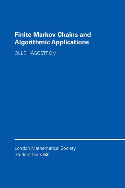 Finite Markov Chains and Algorithmic Applications 1