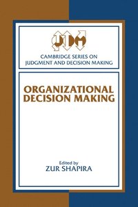 bokomslag Organizational Decision Making