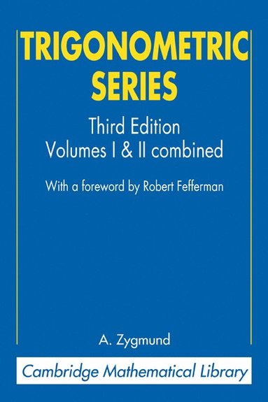 bokomslag Trigonometric Series