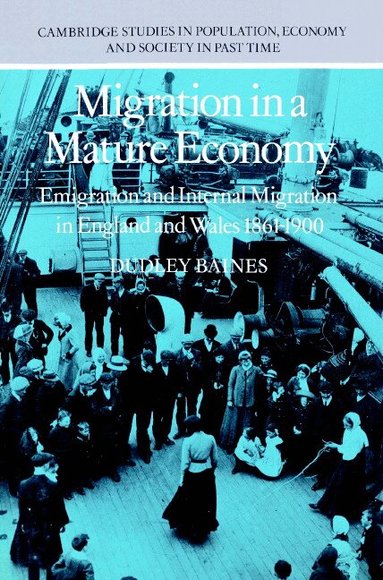 Dudley Baines, Richard Smith, Jan De Vries - Migration in a Mature Economy, Häftad