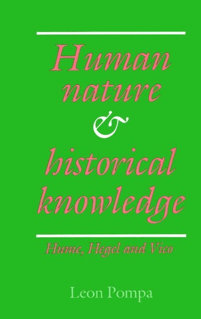 Human Nature and Historical Knowledge 1