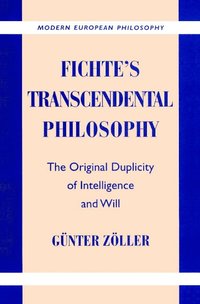 bokomslag Fichte's Transcendental Philosophy