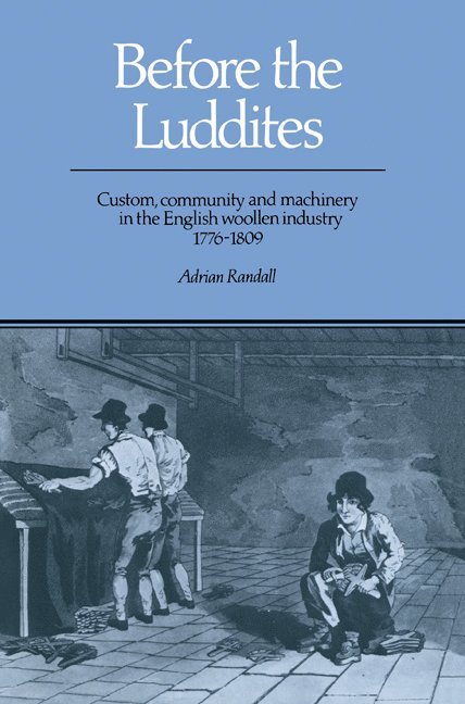 Adrian Randall, Randall Adrian - Before the Luddites, Häftad