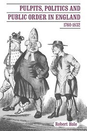 bokomslag Pulpits, Politics and Public Order in England, 1760-1832