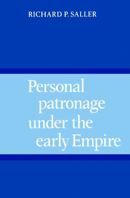 Personal Patronage Under the Early Empire 1