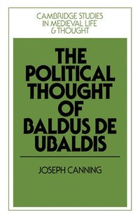 bokomslag The Political Thought of Baldus de Ubaldis