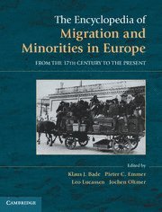 Encyclopedia of European Migration and Minorities