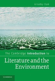 bokomslag Cambridge Introduction to Literature and the Environment