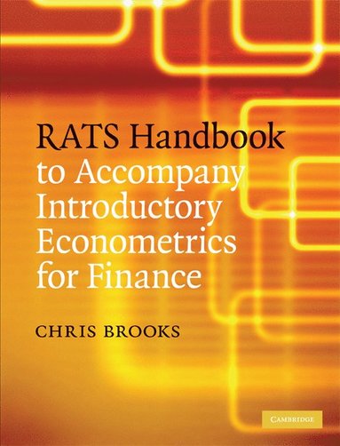 bokomslag RATS Handbook to Accompany Introductory Econometrics for Finance