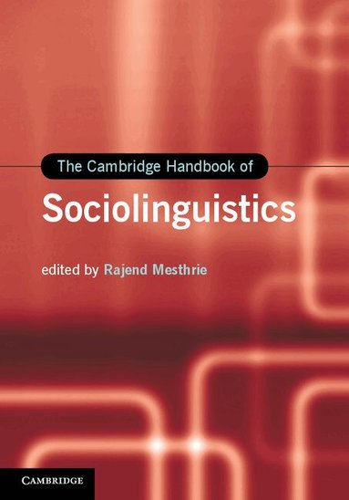 Rajend Mesthrie - The Cambridge Handbook of Sociolinguistics, Inbunden