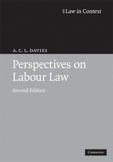bokomslag Perspectives on Labour Law