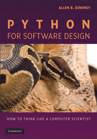 bokomslag Python for Software Design