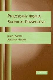Philosophy from a Skeptical Perspective 1