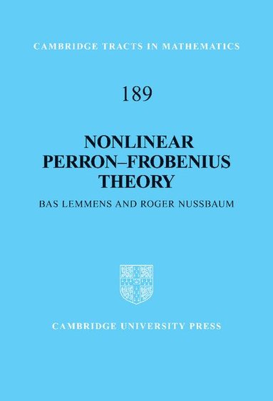 bokomslag Nonlinear Perron-Frobenius Theory