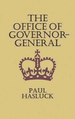 bokomslag The Office of the Governor-General