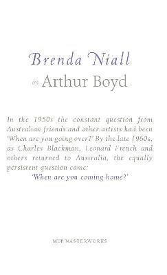 bokomslag On Arthur Boyd