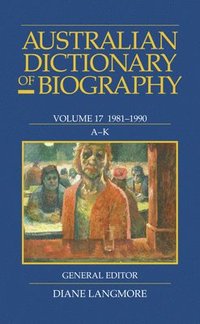 bokomslag Australian Dictionary of Biography