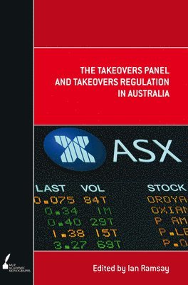 bokomslag Takeovers Panel and Takeovers Regulation in Australia