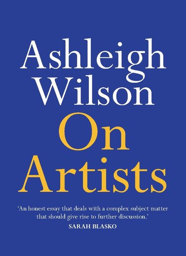 bokomslag On Artists