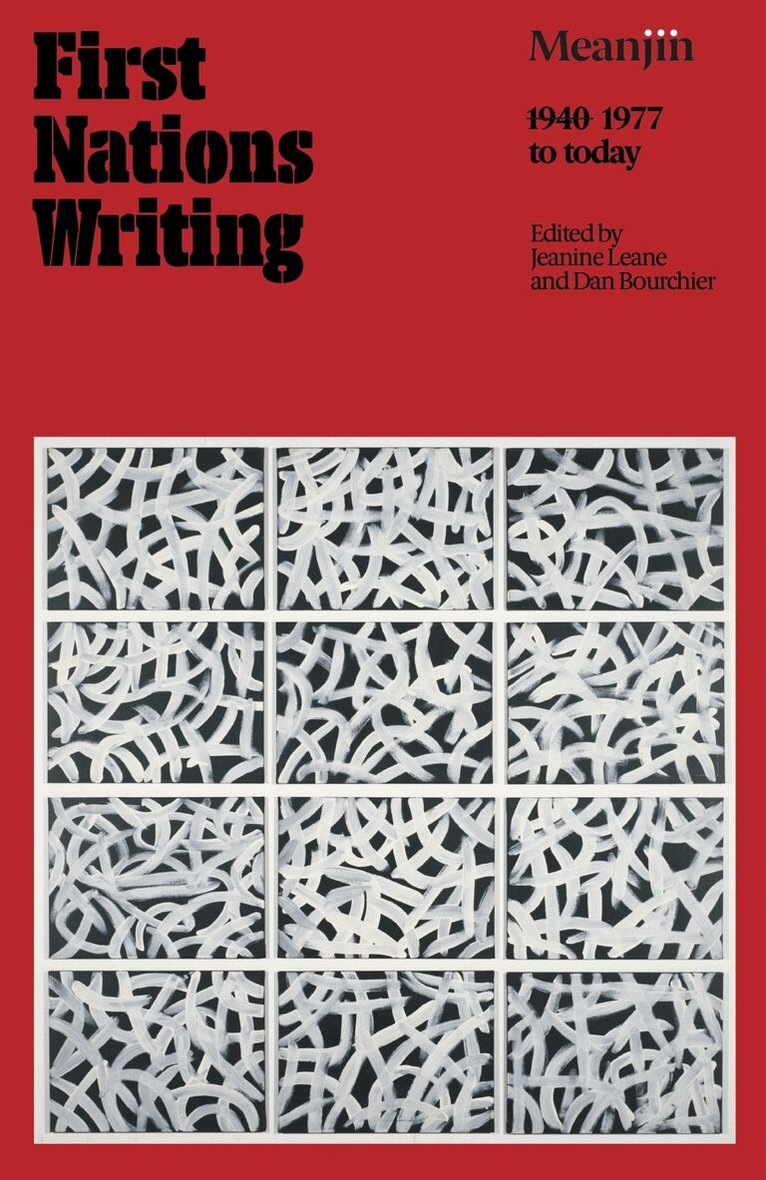 Dan Bourchier, Jeanine Leane - First Nations Writing, Häftad