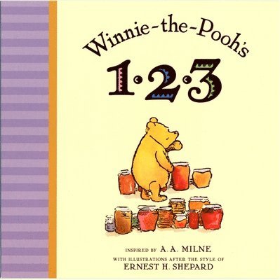 A. A. Milne, A A Milne - Winnie the Pooh's 1,2,3, Kartonnage