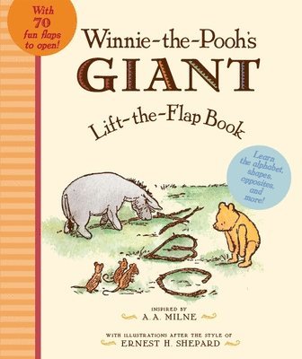 A. A. Milne, A A Milne - Winnie the Pooh's Giant Lift The-Flap, Kartonnage