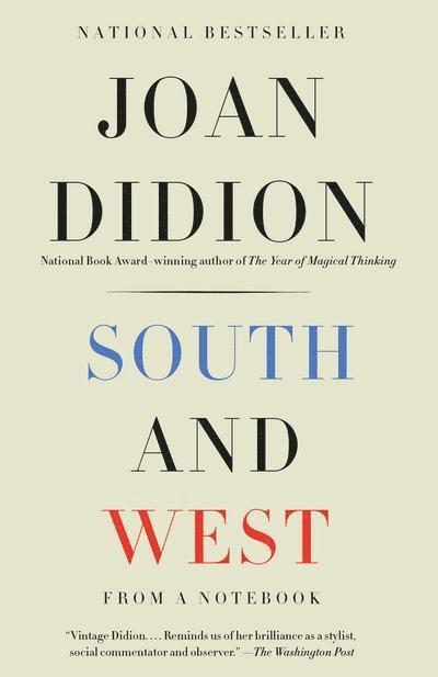Joan Didion - South and West, Häftad