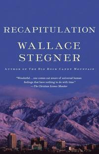 bokomslag Recapitulation - a novel