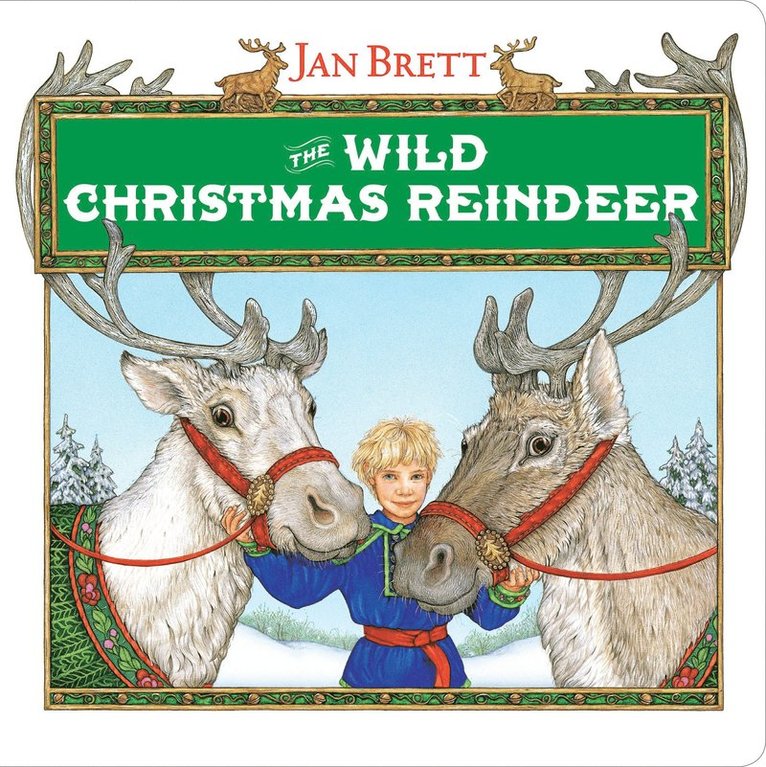 Jan Brett - The Wild Christmas Reindeer, Kartonnage. Tillgänglighet: Lägg i varukorg
