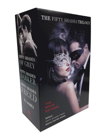 Fifty Shades Trilogy: The Movie Tie-In Editions with Bonus Poster 1
