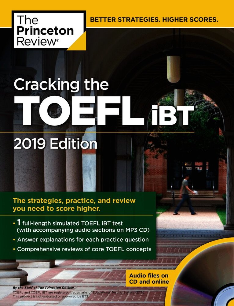 Cracking the TOEFL iBT with Audio CD, 2019 Edition