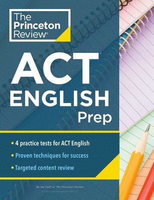 bokomslag Princeton Review ACT English Prep