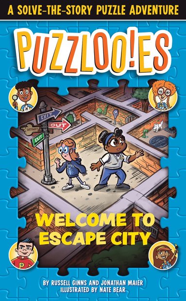 bokomslag Puzzlooies! Welcome to Escape City