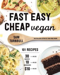 bokomslag Fast Easy Cheap Vegan